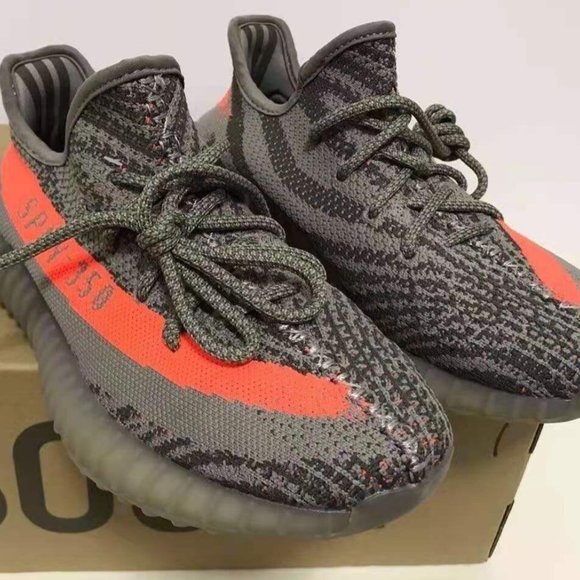 Adidas Yeezy Boost 350 V2 Gray orange main image 5